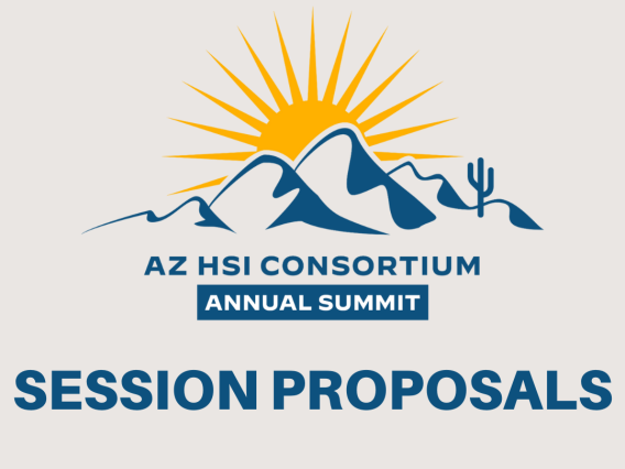 AZ HSI Consortium logo with Session Proposals