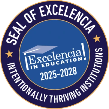 Intentionally Thriving Institution award by Excelencia in Education